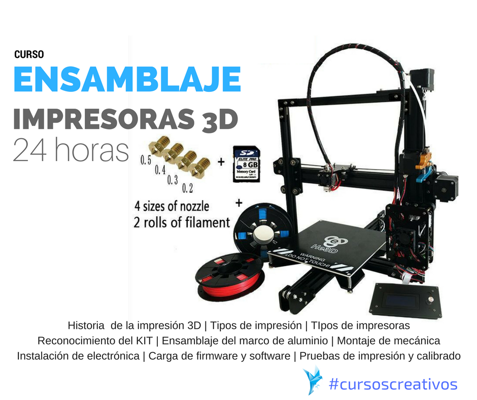 ENSAMBLAJE DE IMPRESORAS 3D 